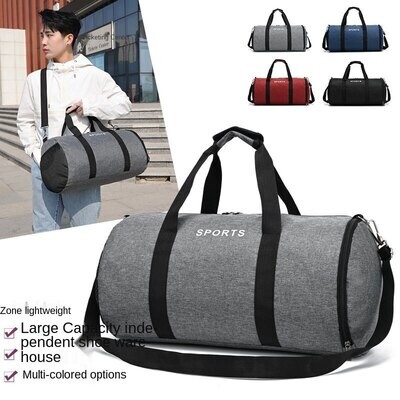 With Shoe Compartment Outdoor Trip Luggage Duffle Bag Women