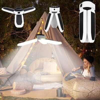 Solar Light Camping Lantern Rechargeable Power Bank Powerful Outdoor Lighting Portable Flashlight Emergency Working Lamp