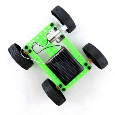 Solar Powered Toy Car Kit Set Mini Science Hobby Funny Solar Energy Car Toys for Children Educational Toys