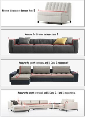 Nordic Protector Print Elastic Case for Sofa All-Inclusive Non-Slip Polyester Fabric Slipcover Sofa Covers furniture covers