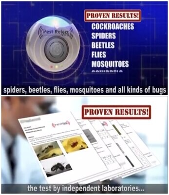 Pest Reject Pro Anti Insect Ultrasonic 300 Square Meters Of Coverage Pest Repeller Rat Mosquito Fly Killer