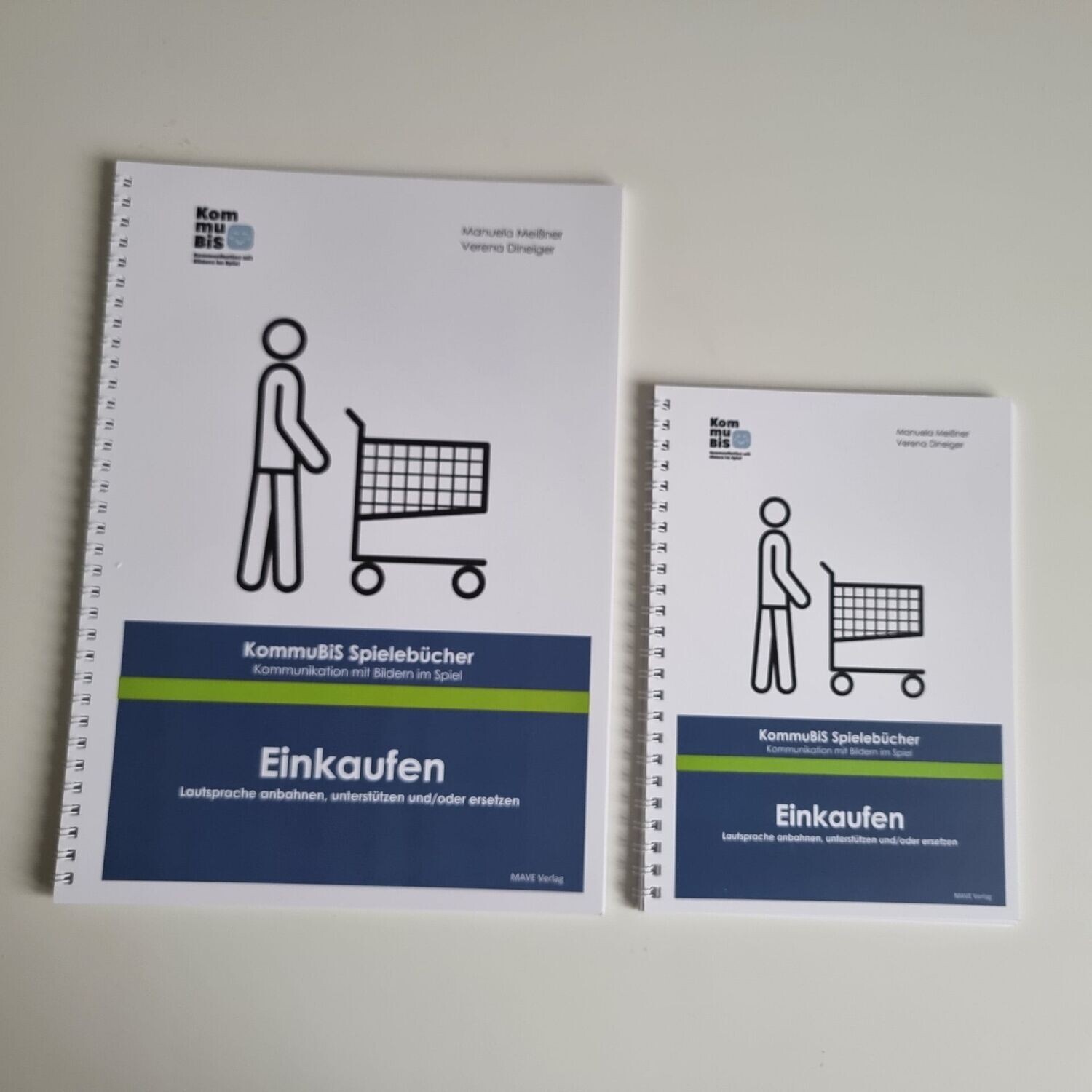 Einkaufen Spielebuch DIN A4