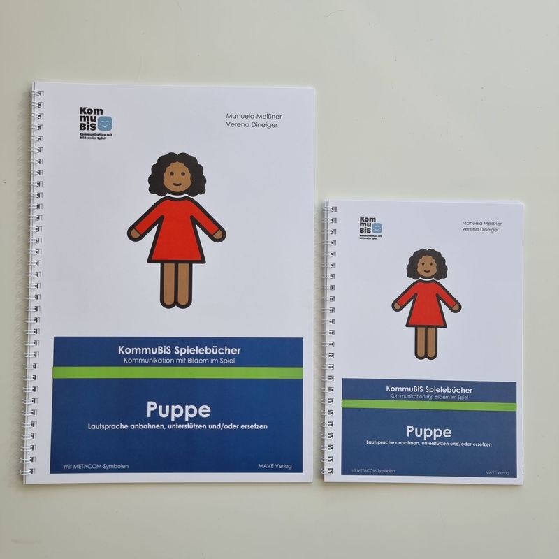 Puppe Spielebuch DIN A4