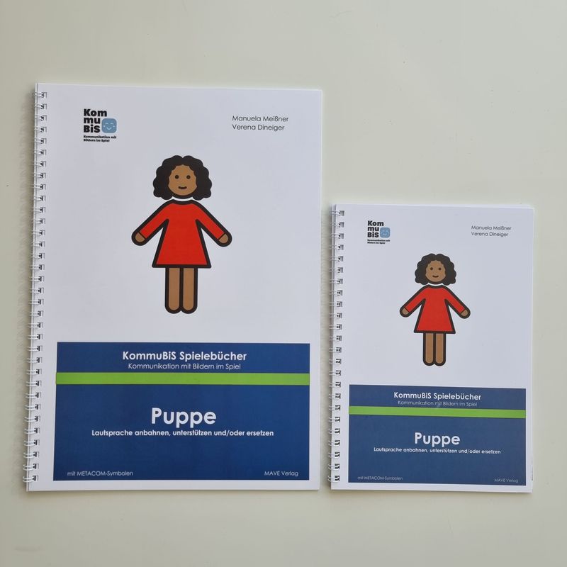Puppe Spielebuch DIN A5