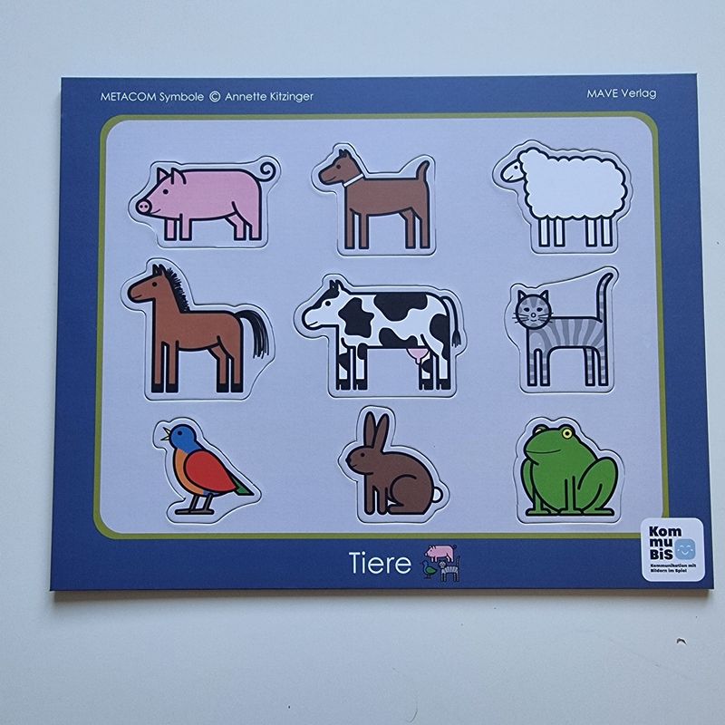 METACOM Puzzle Tiere