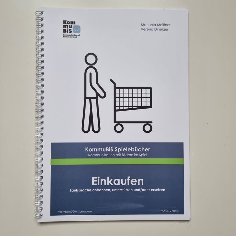 Mängelexemplar Einkaufen Spielebuch DIN A4