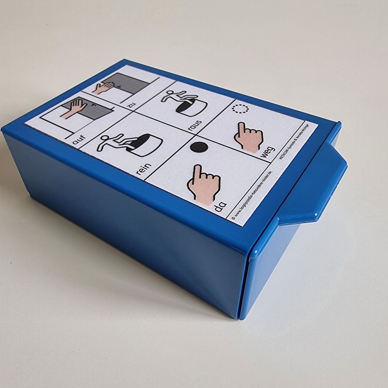 Zauberkiste mit METACOM-Symbolen, blau Zauberkiste mit METACOM-Symbolen, blau