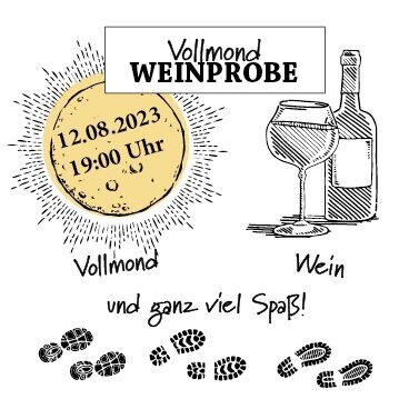 Vollmond Weinprobe