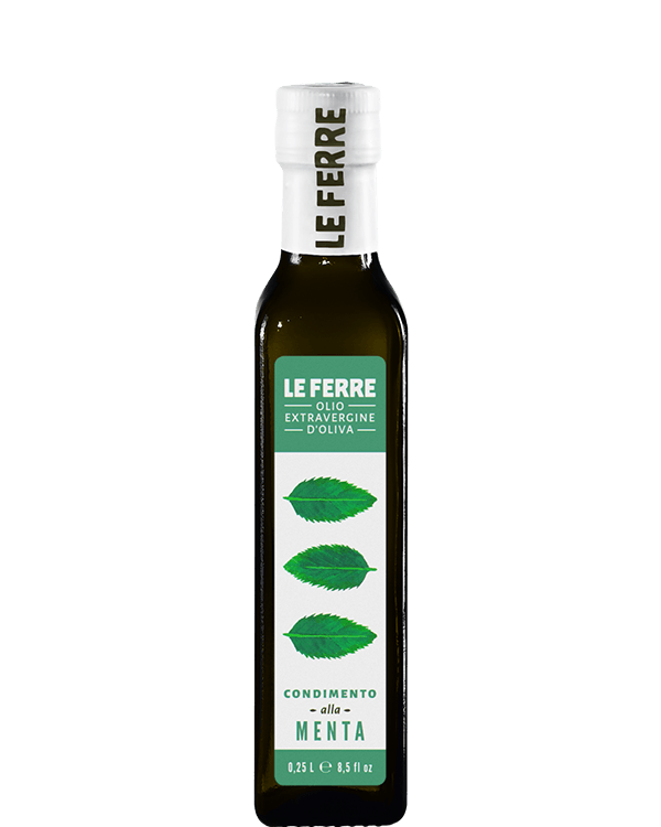 Olivenöl mit Minz Aroma "LE FERRE" 250ml