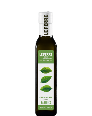 Olivenöl mit Basilikum Aroma 