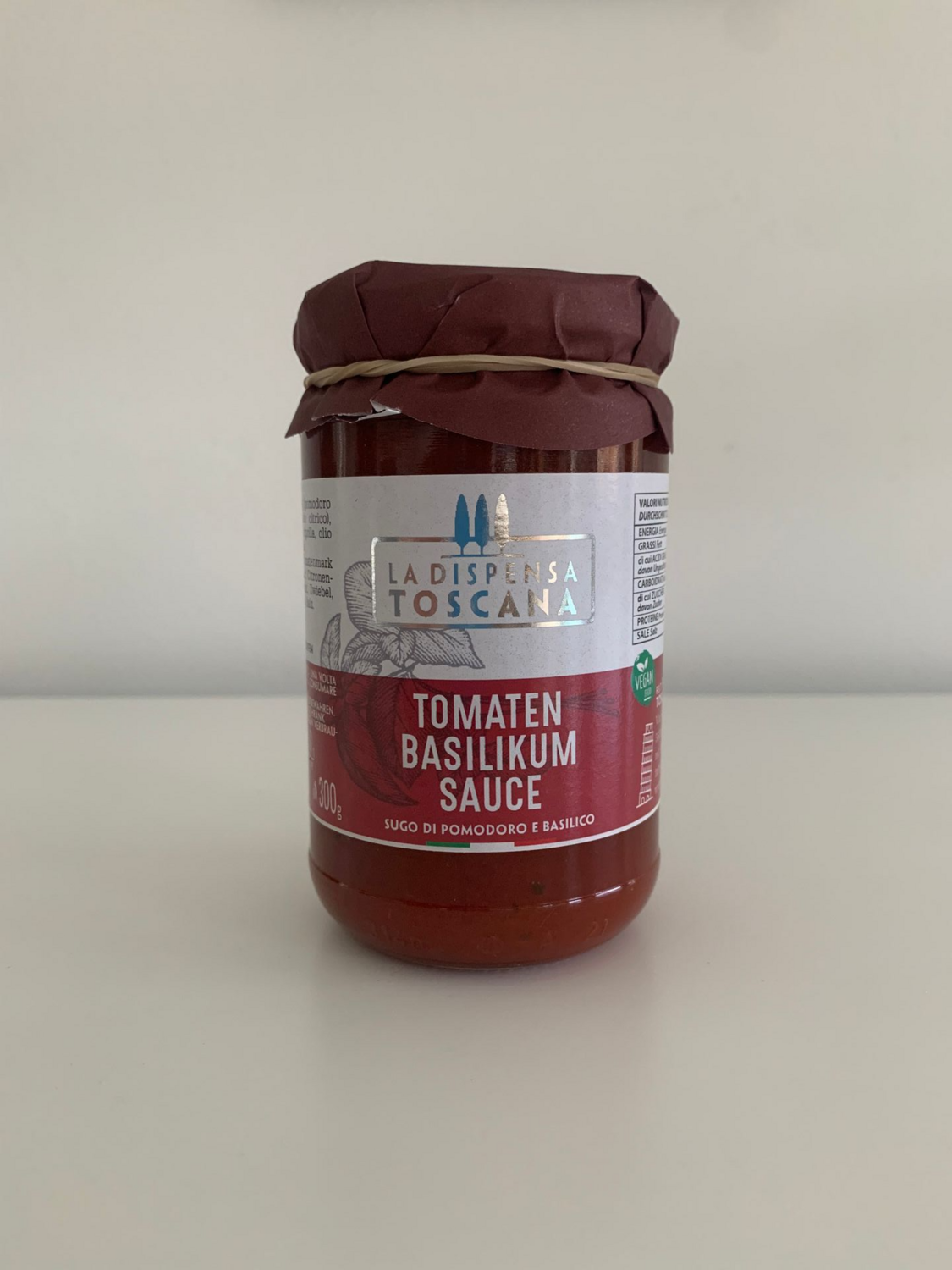 Tomate-Basilikum Soße &amp;quot;Sughi Toscana&amp;quot; 300 gr