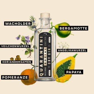 Quarantini - Social Dry Gin 50cl Quarantini - Social Dry Gin 50cl