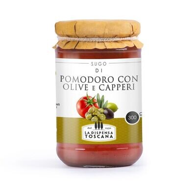 Tomatensoße Oliven & Kapern 