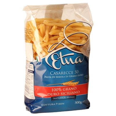 Casarecce 50 Casarecce 50 "Etna" trafilati al bronzo 100% italienisches Hartweizengrieß aus Sizilien 500gr