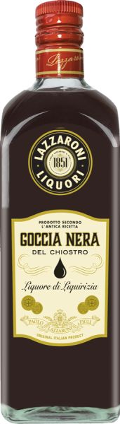 Goccia Nera Lakritzlikör - Lazzaroni - 70cl