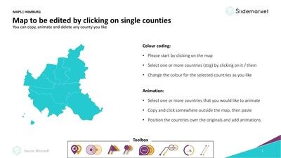Hamburg & Bezirke plus PLZ