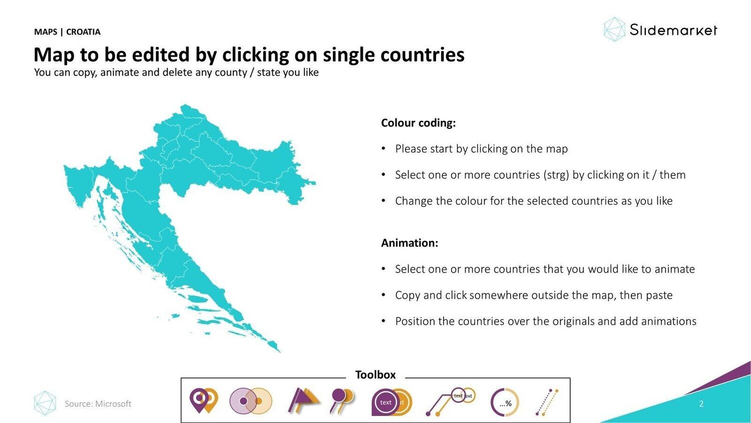Kroatien & Bezirke