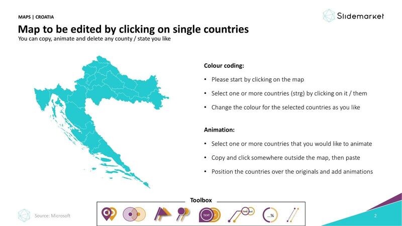 Kroatien & Bezirke