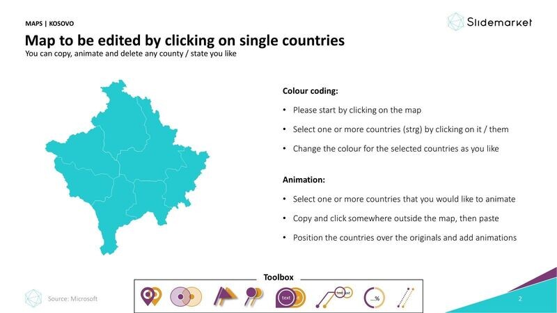 Kosovo & Distrikte