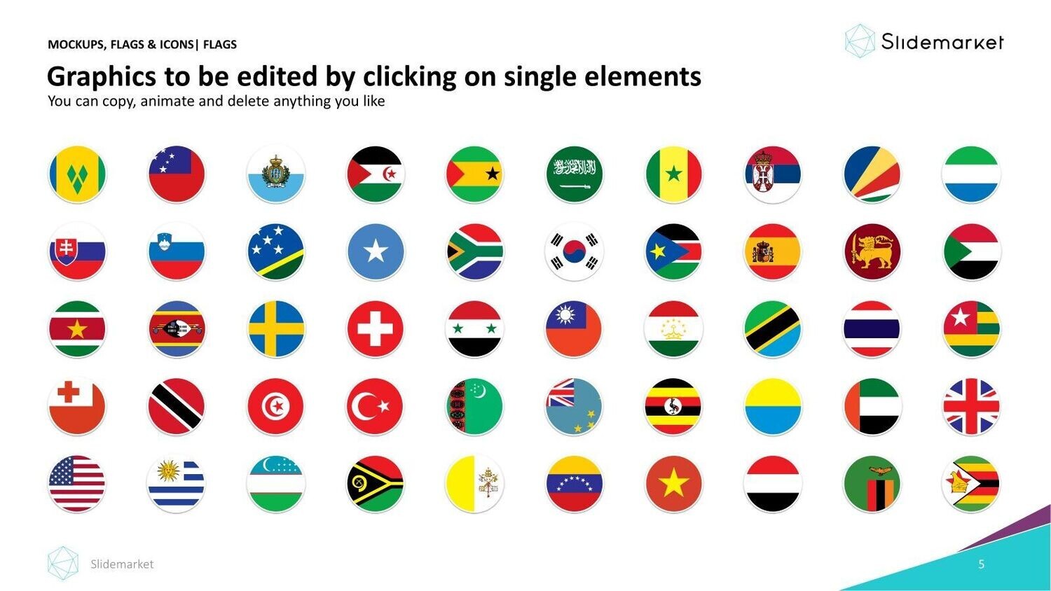 Länderflaggen der Welt