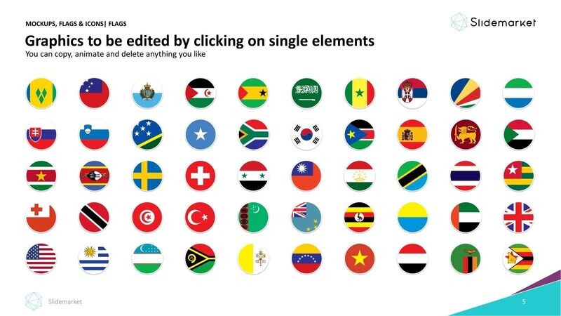 Länderflaggen der Welt