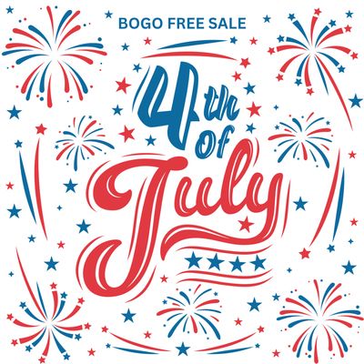 4th of July BOGO FREE Sale