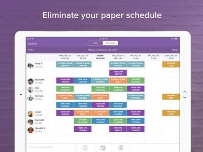 Time-clock, Scheduling, Payroll with HomeBase Labor Management