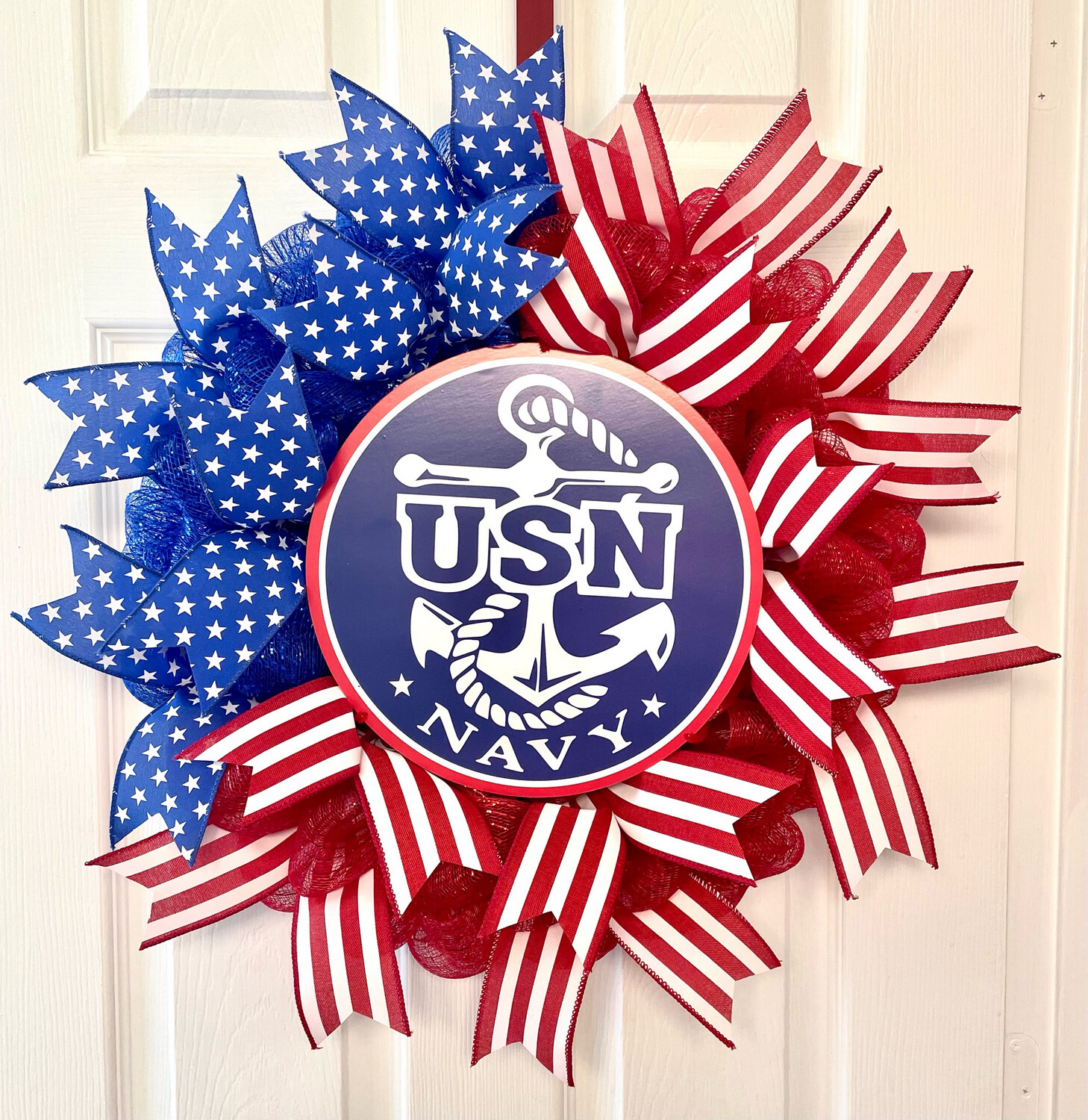 Personalized Military Wreaths, Army, Navy, Air Force, Marines