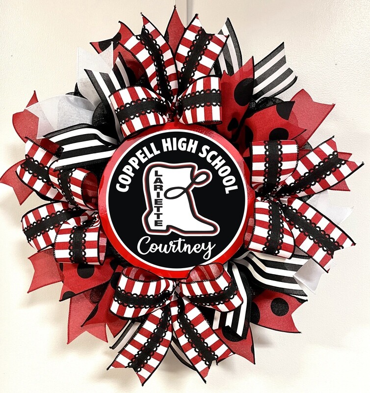 Coppell High School Spirit Wreaths, Coppell Cowboys