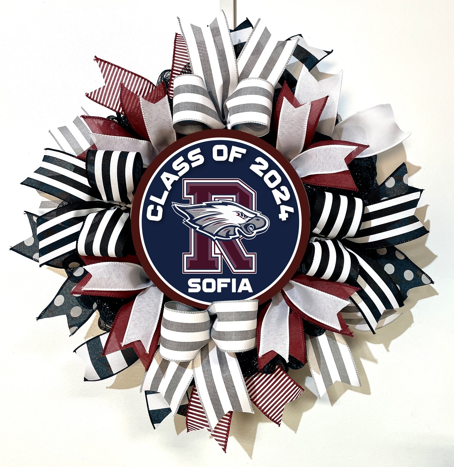 Rowlett High School School Spirit Wreaths, Rowlett Eagles
