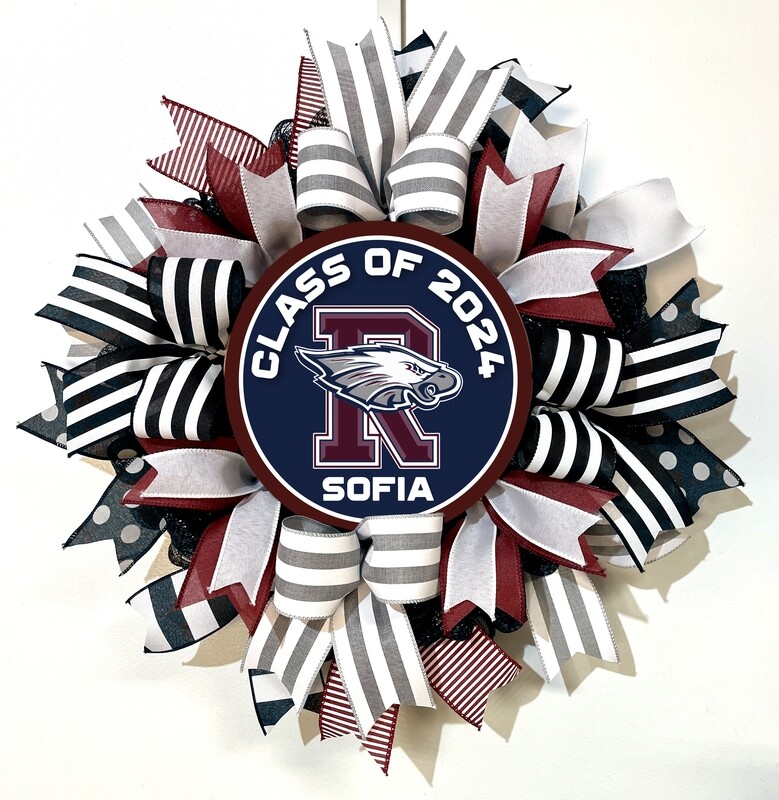 Rowlett High School School Spirit Wreaths, Rowlett Eagles