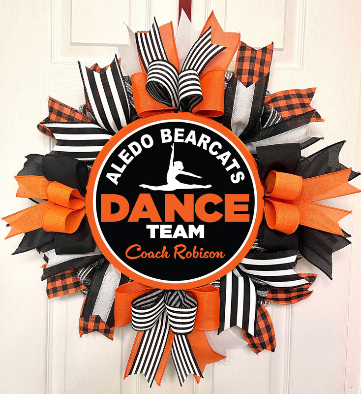 Aledo High School Spirit Wreaths, Aledo Bearcats