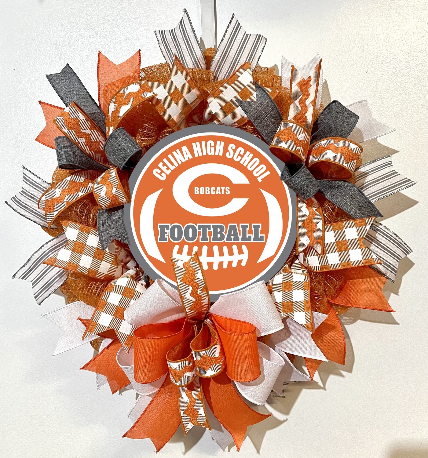 Celina High School Spirit Wreaths, Bobcats