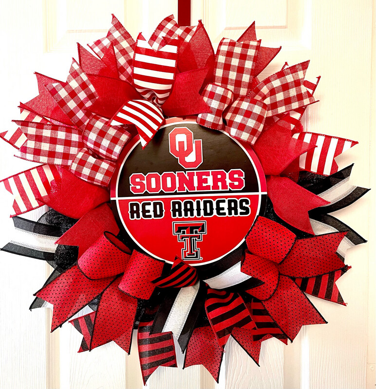 House Divided Sports Wreaths