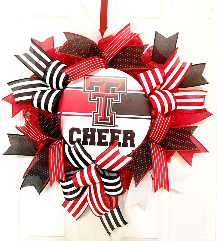 Texas Tech Wreath