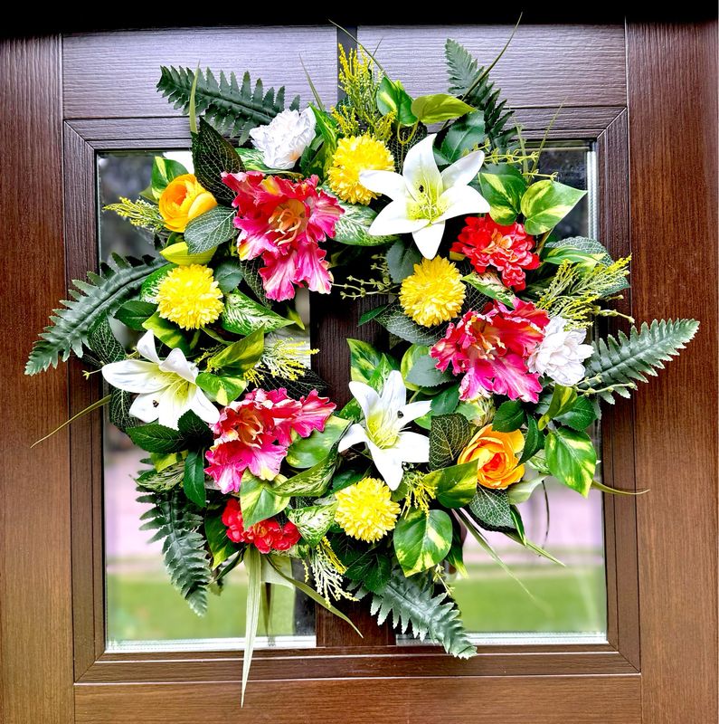 Tropical Summer Wreath