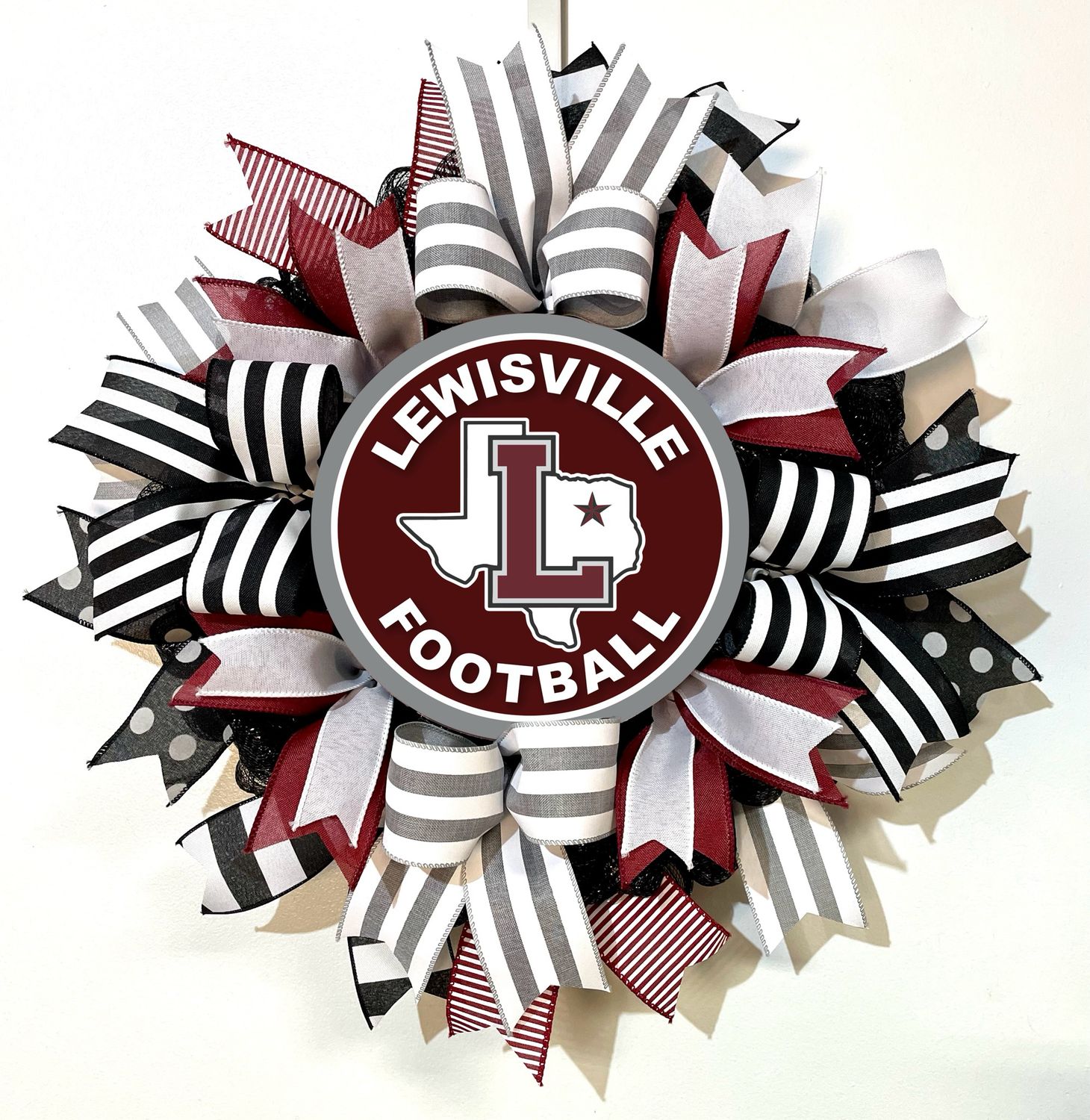 Lewisville ISD School Spirit Wreaths