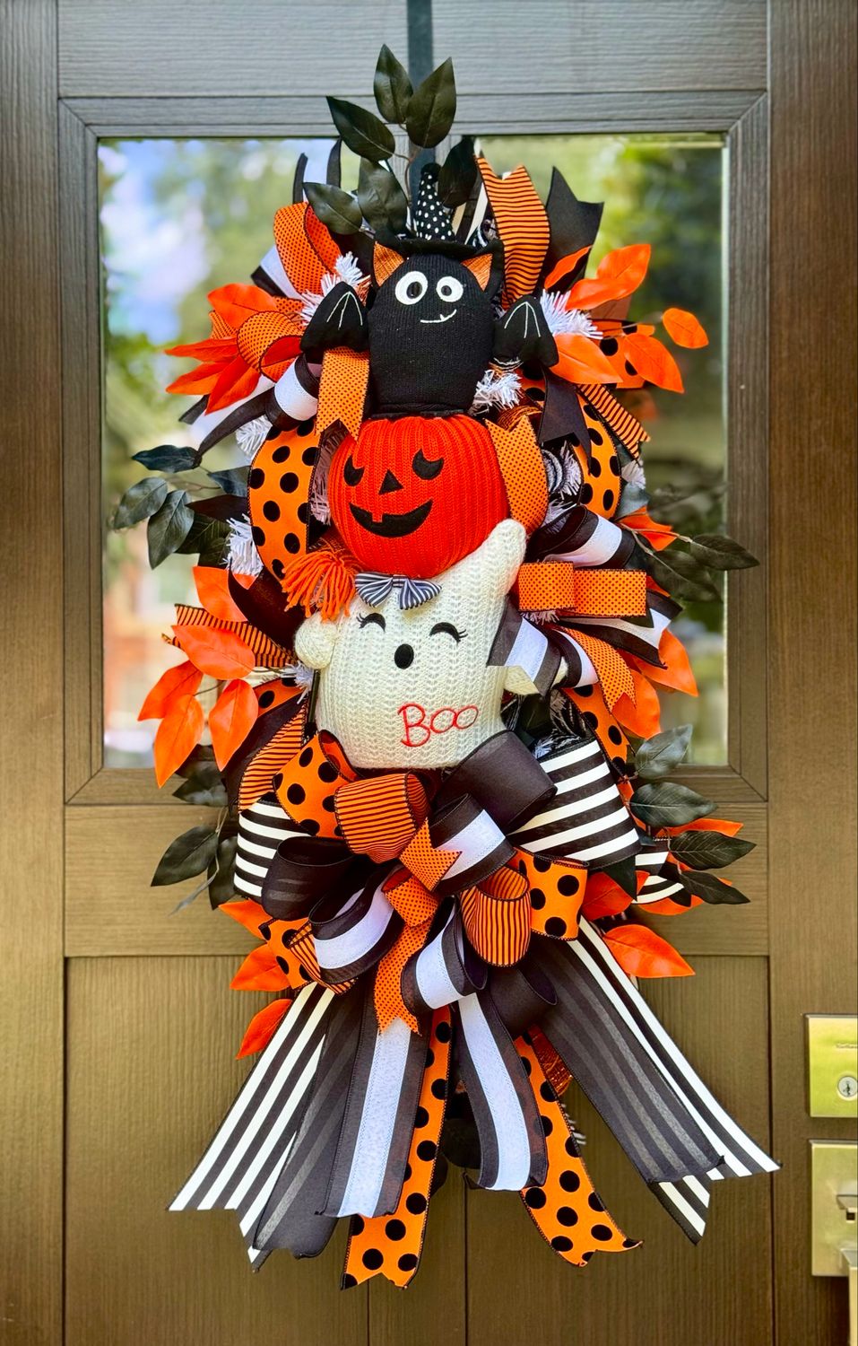 Halloween wreath, October Wreath