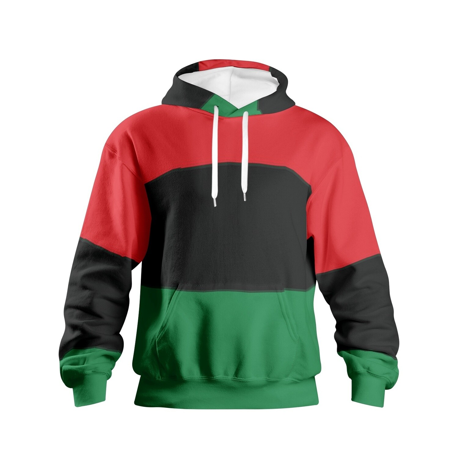 Pan African Flag Pullover Hoodies
