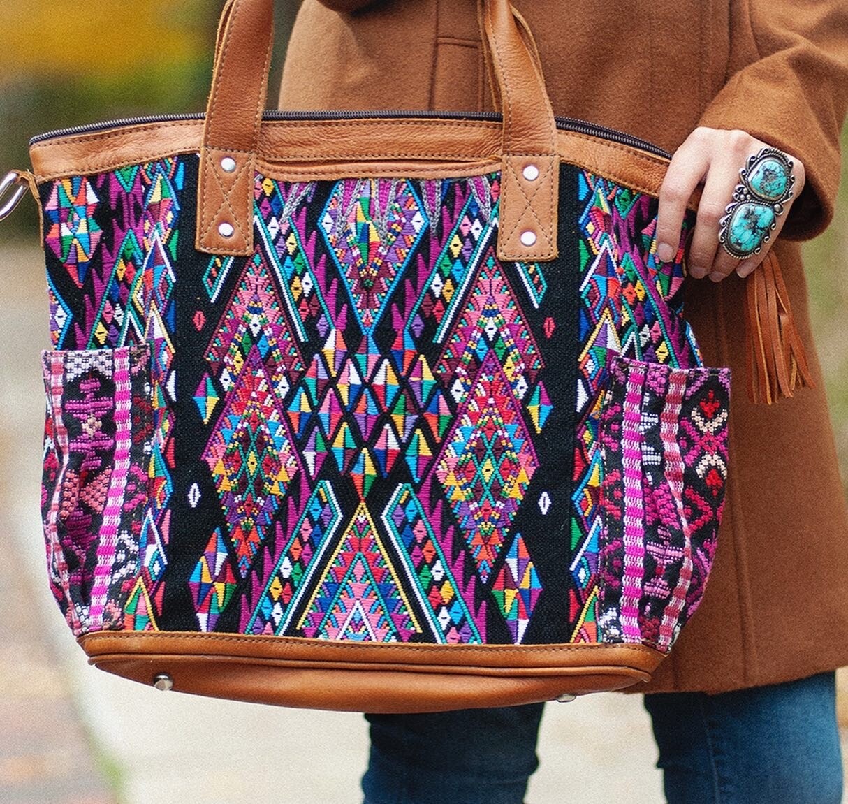 Classic Leather Weekender