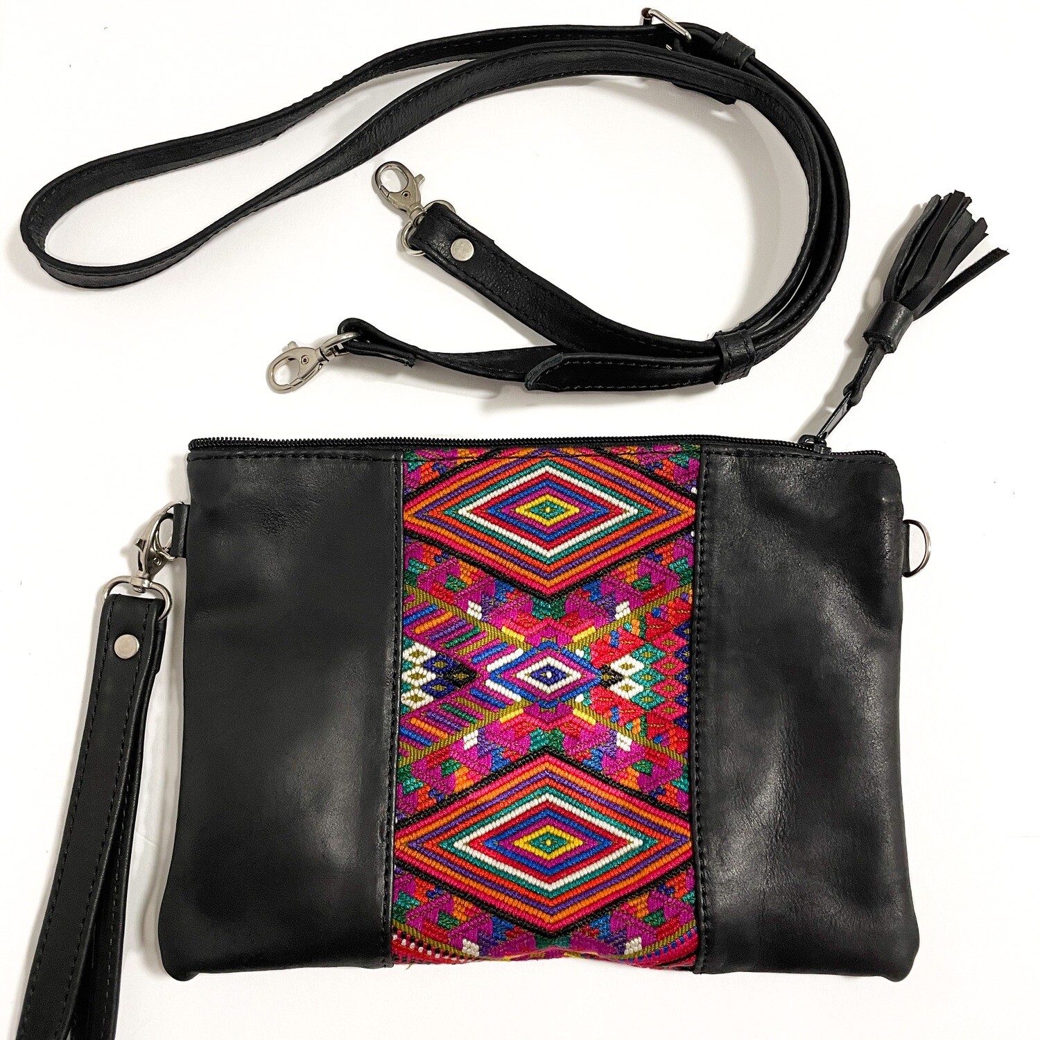 Clutch Bag/Wristlet - Medium Black