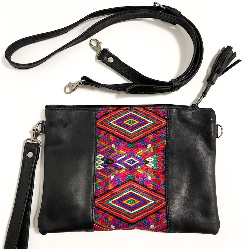 Clutch Bag/Wristlet - Medium Black