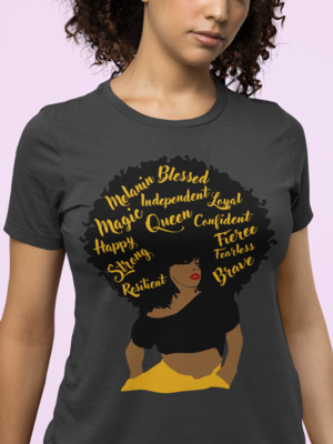 Womens Melanin Tees