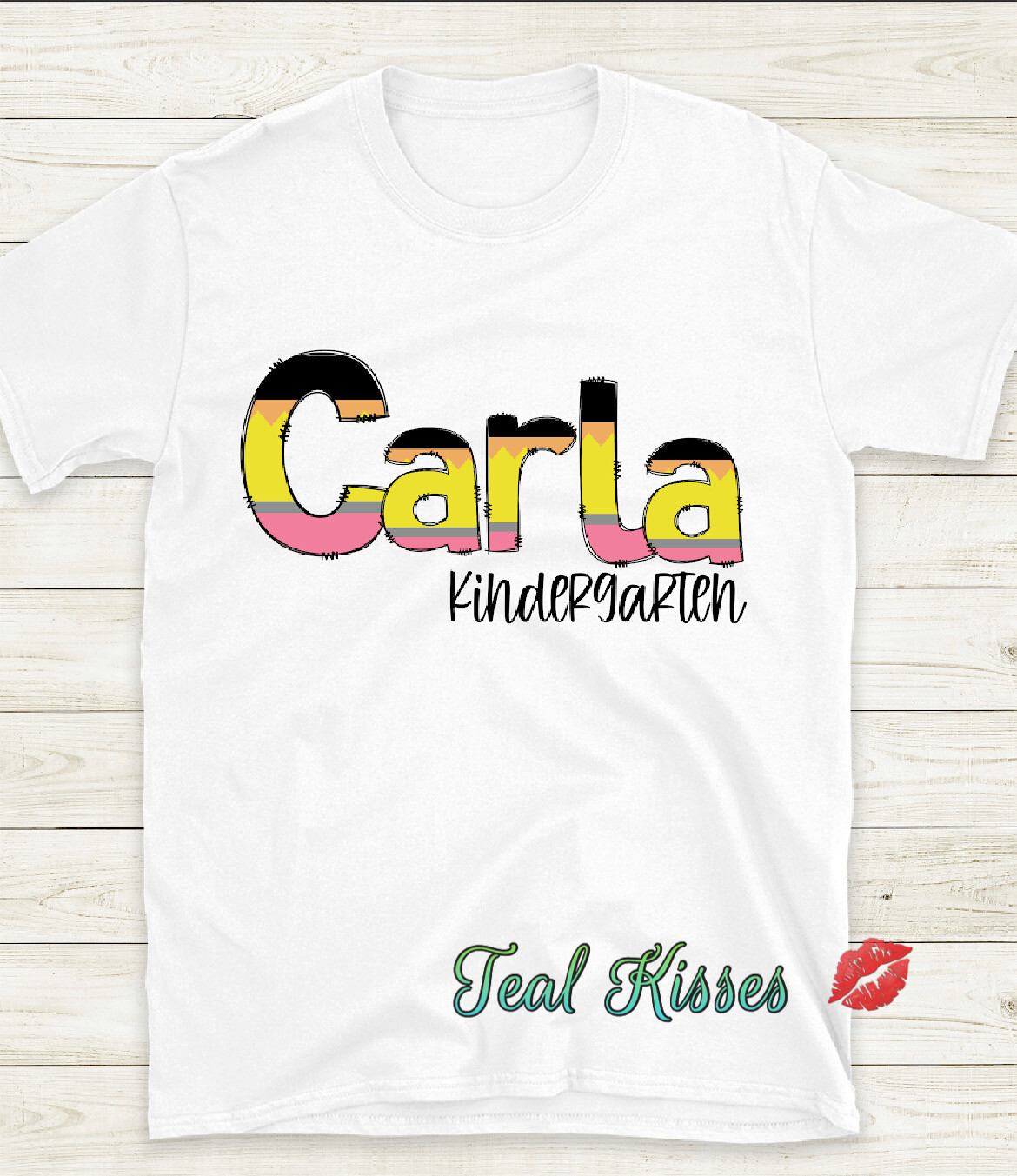 Pencil Name Tee