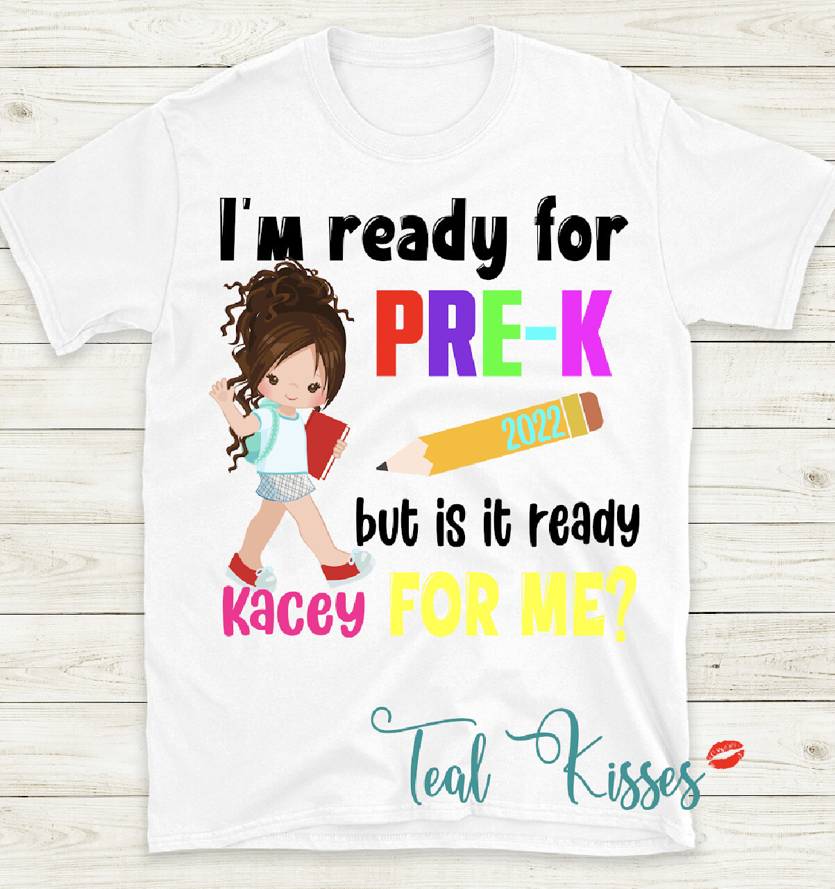 Pre-K/ Kindergarten Tee Girl