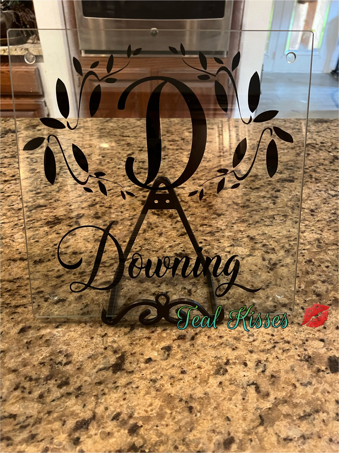 Glass Cutting Board With Stand