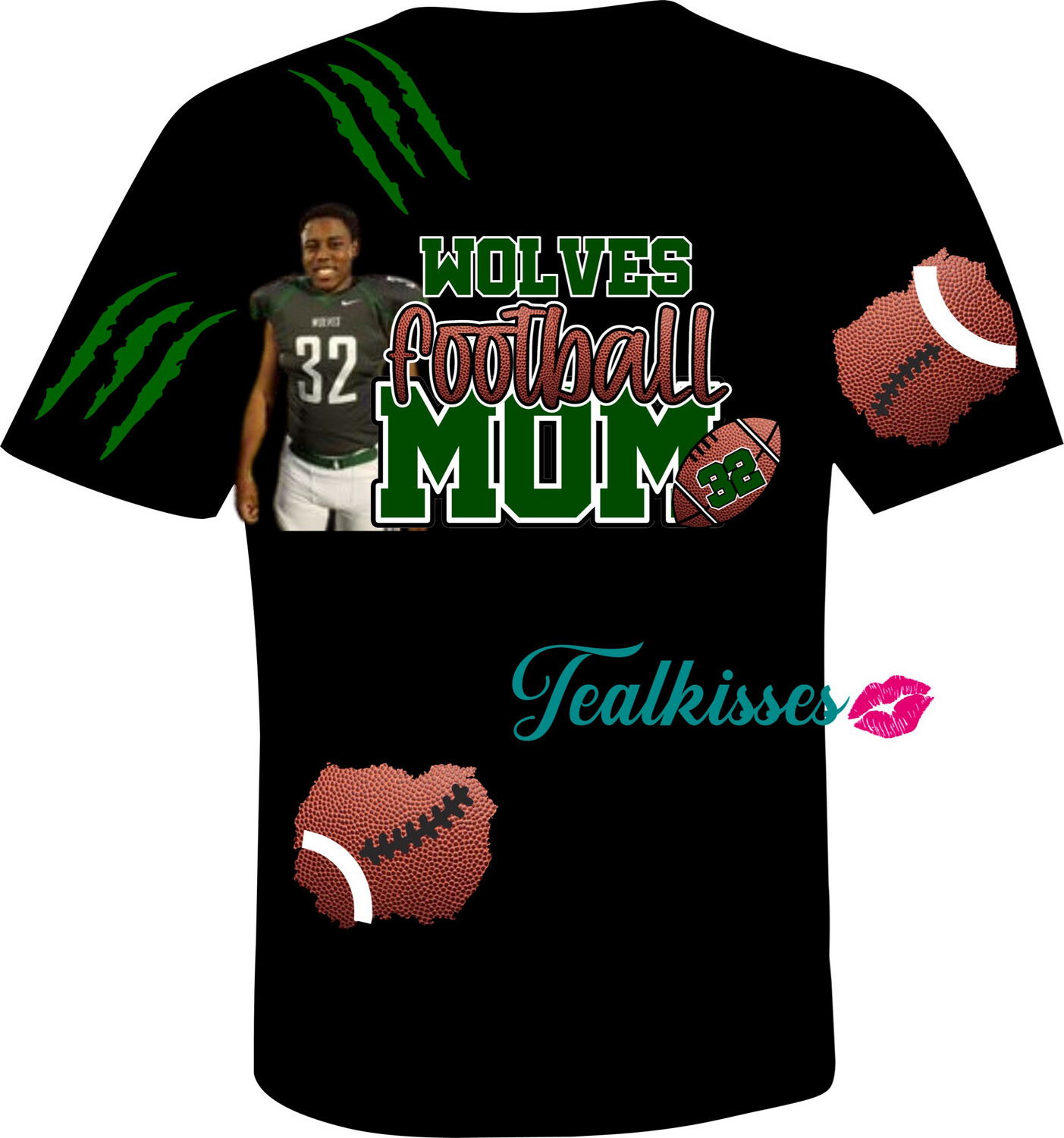 Custom Photo Mom Tee