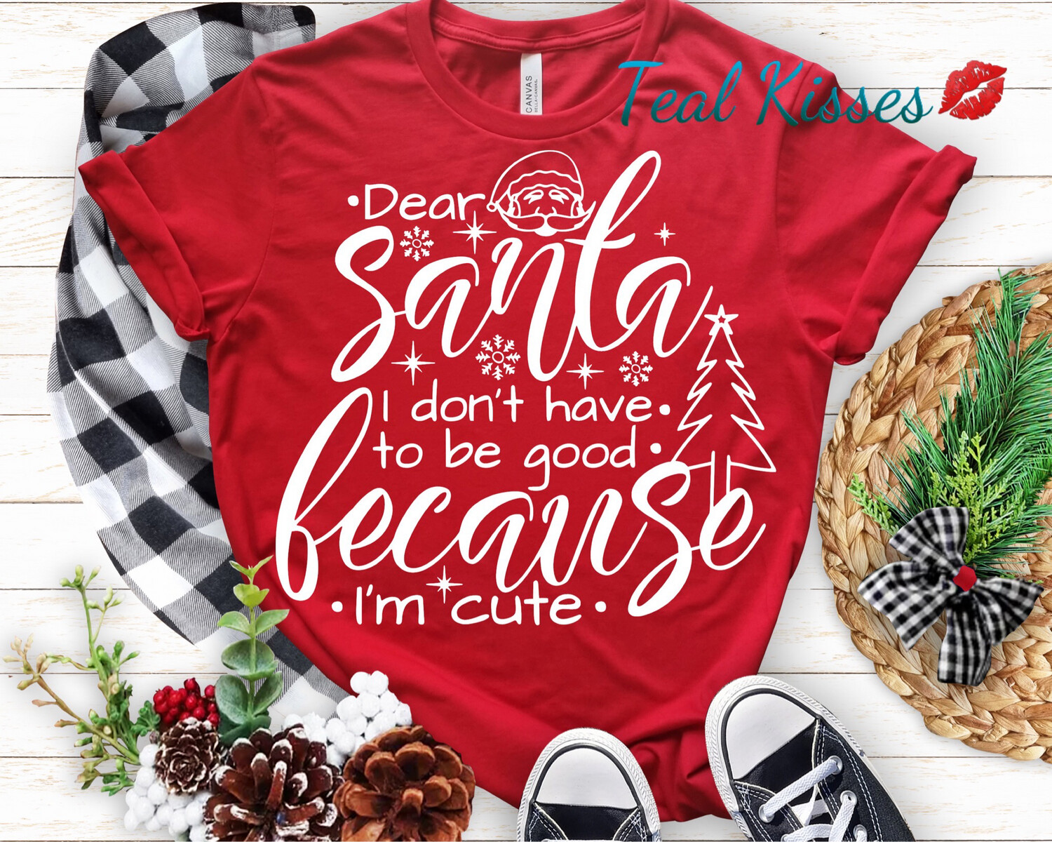 Santa Because I’m Cute