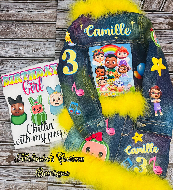 Custom Jean Set Choose You Character