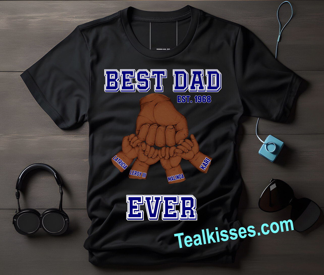 Best Dad Black